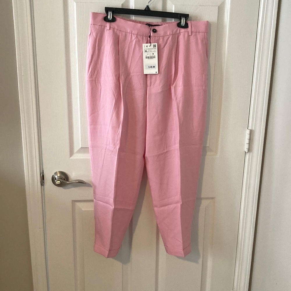Zara Baby Pink Slacks